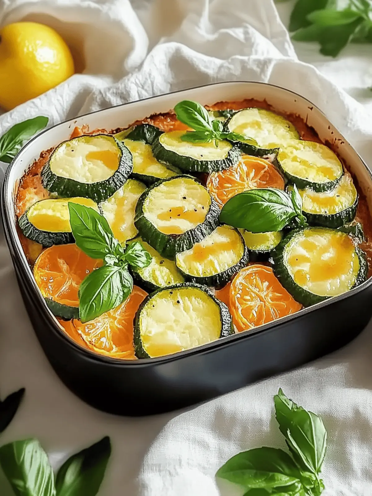 Zucchini- und Paprika-Auflauf für jeden Geschmack 4 Zucchini- und Paprika-Auflauf