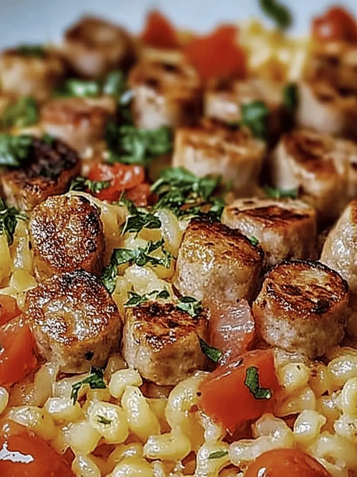 Herzhaftes Würstchen und Reis Pfanne für jeden Tag 4 Herzhaftes Würstchen und Reis Pfanne