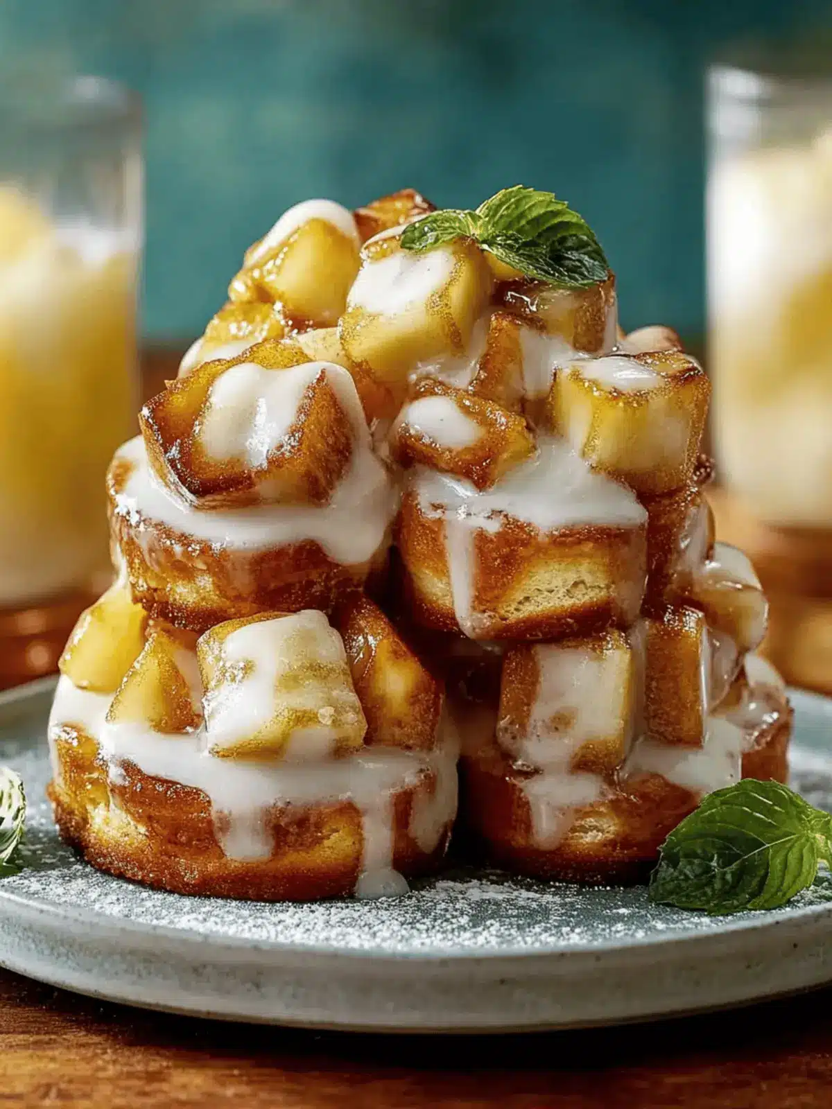 Apfel-Zimt-Schnecken vom Backblech
