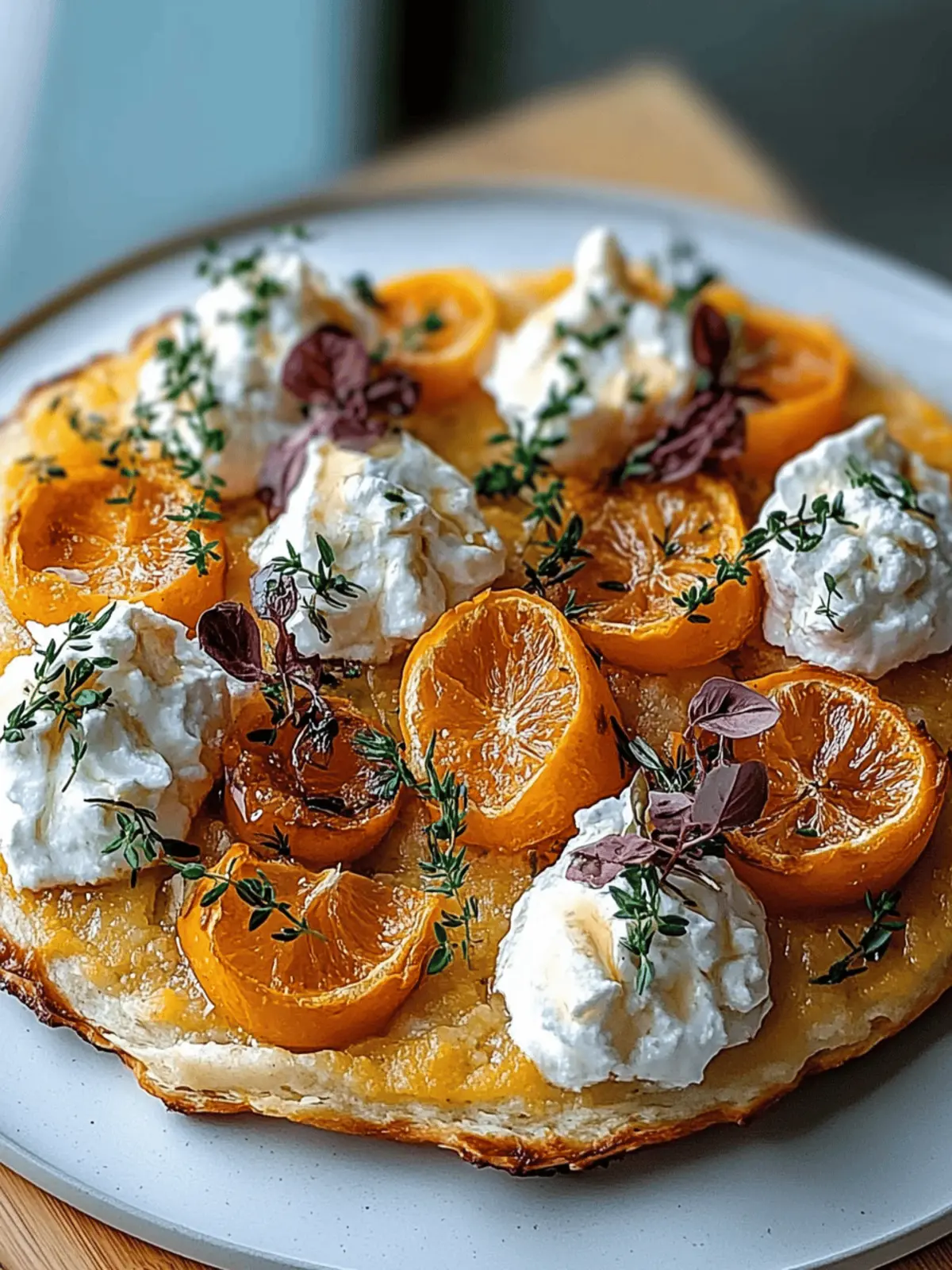 Herbstliche Kürbis Tarte flambée mit Zwiebeln 4 Herbstliche Kürbis Tarte flambée