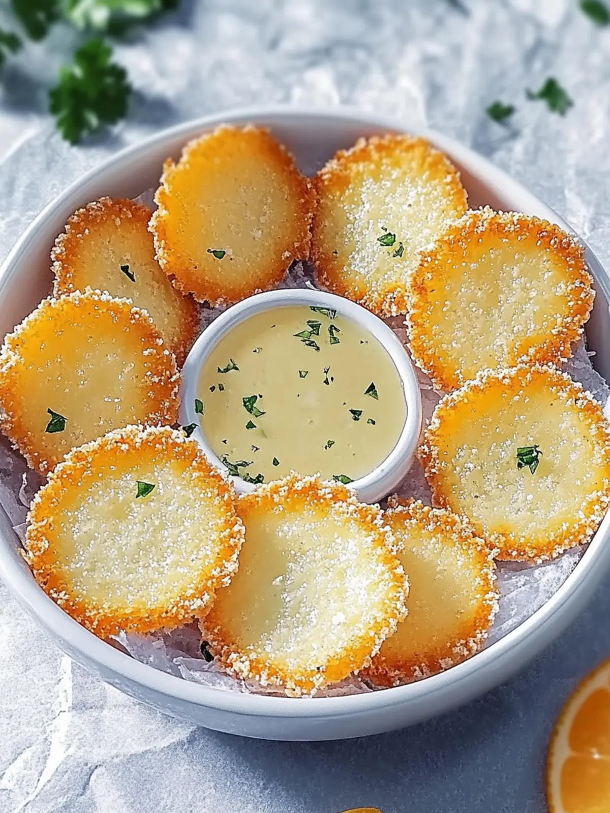 Knuspriges Airfryer Kohlrabi-Schnitzel mit Kräutern 3 Knuspriges Airfryer Kohlrabi-Schnitzel mit Kräutern