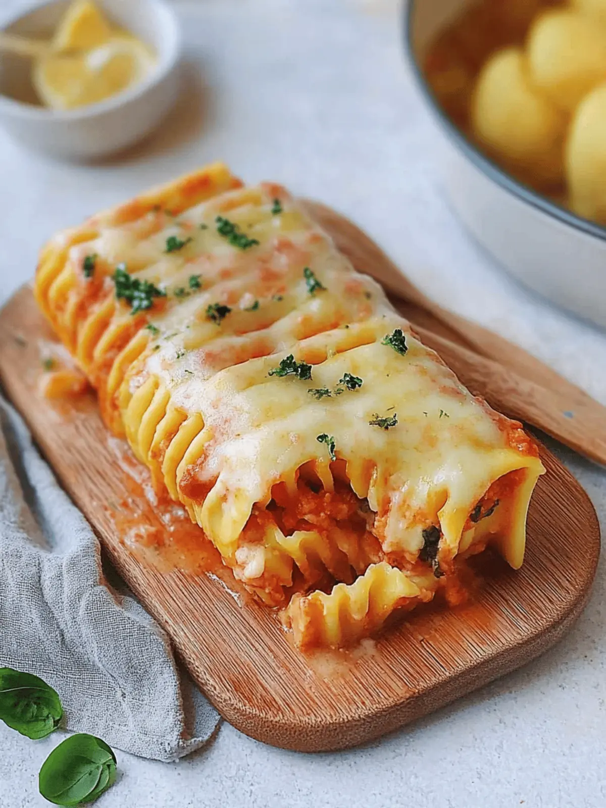 Vegane Lasagne-Rollen für den perfekten Genuss 3 Vegane Lasagne-Rollen