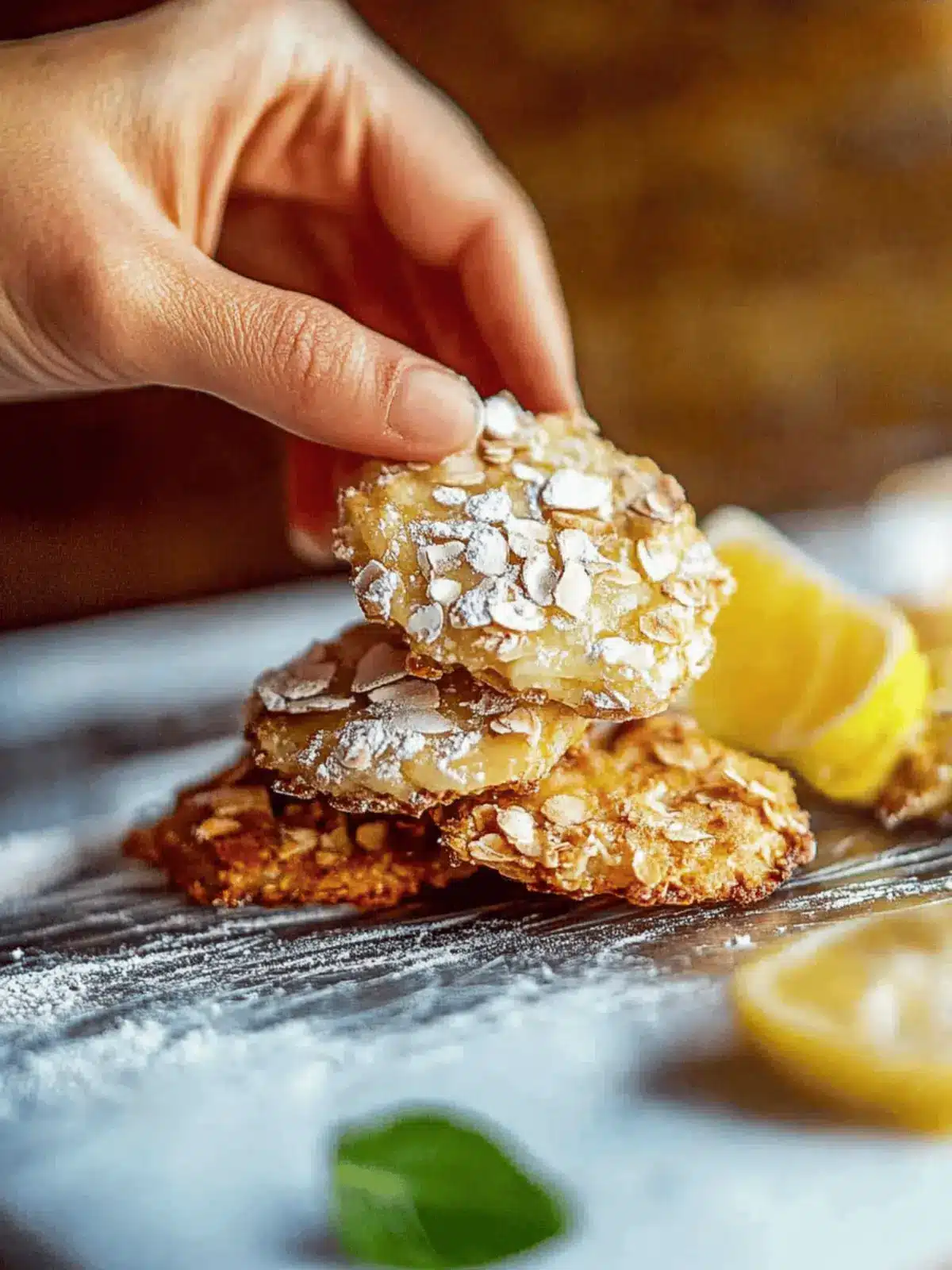 Apfel- und Haferflockenkekse für gesunde Naschkatzen 4 Apfel- und Haferflockenkekse