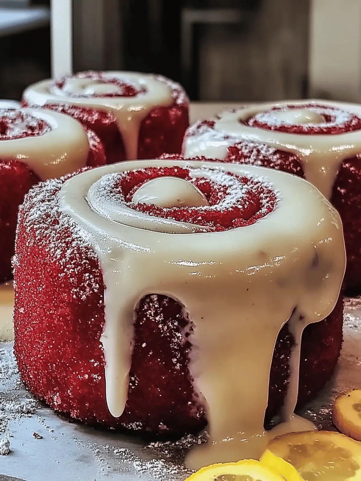 Rote Samt Zimtschnecken für jeden besonderen Anlass 3 Rote Samt Zimtschnecken für jeden besonderen Anlass