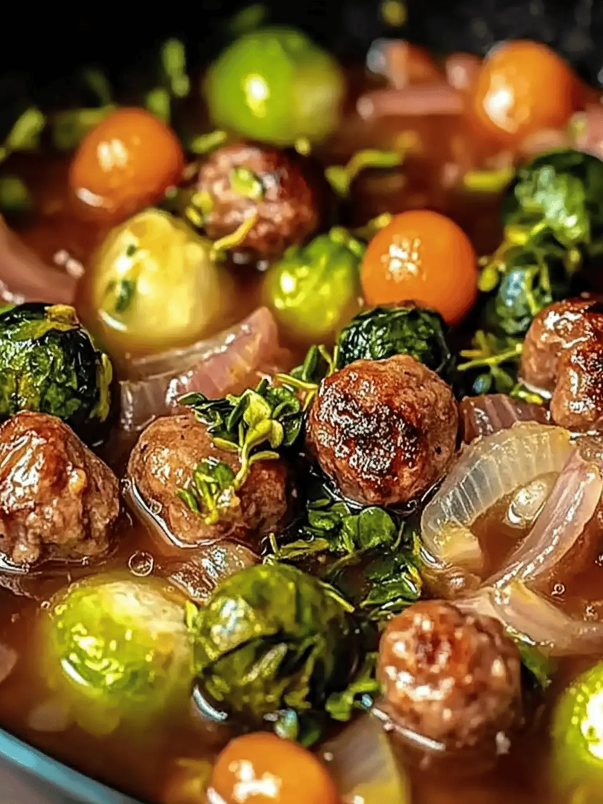 Rosenkohl-Eintopf mit 400g Hackfleisch