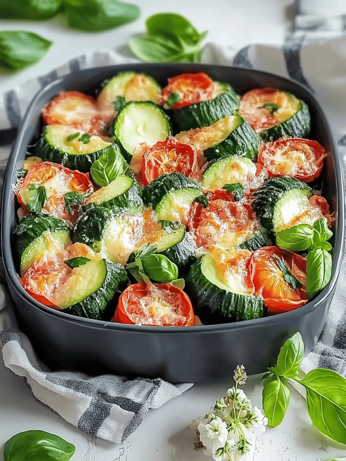 Zucchini- und Paprika-Auflauf für jeden Geschmack 2 Zucchini- und Paprika-Auflauf