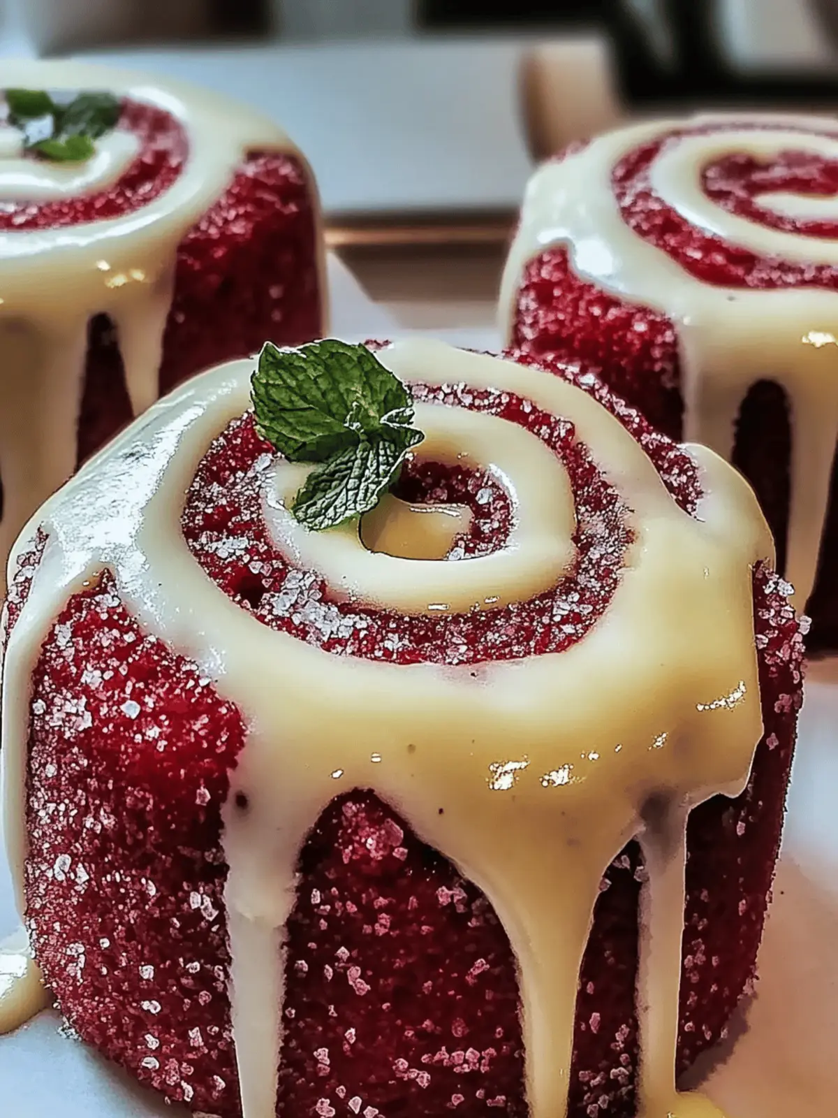 Rote Samt Zimtschnecken für jeden besonderen Anlass 4 Rote Samt Zimtschnecken für jeden besonderen Anlass
