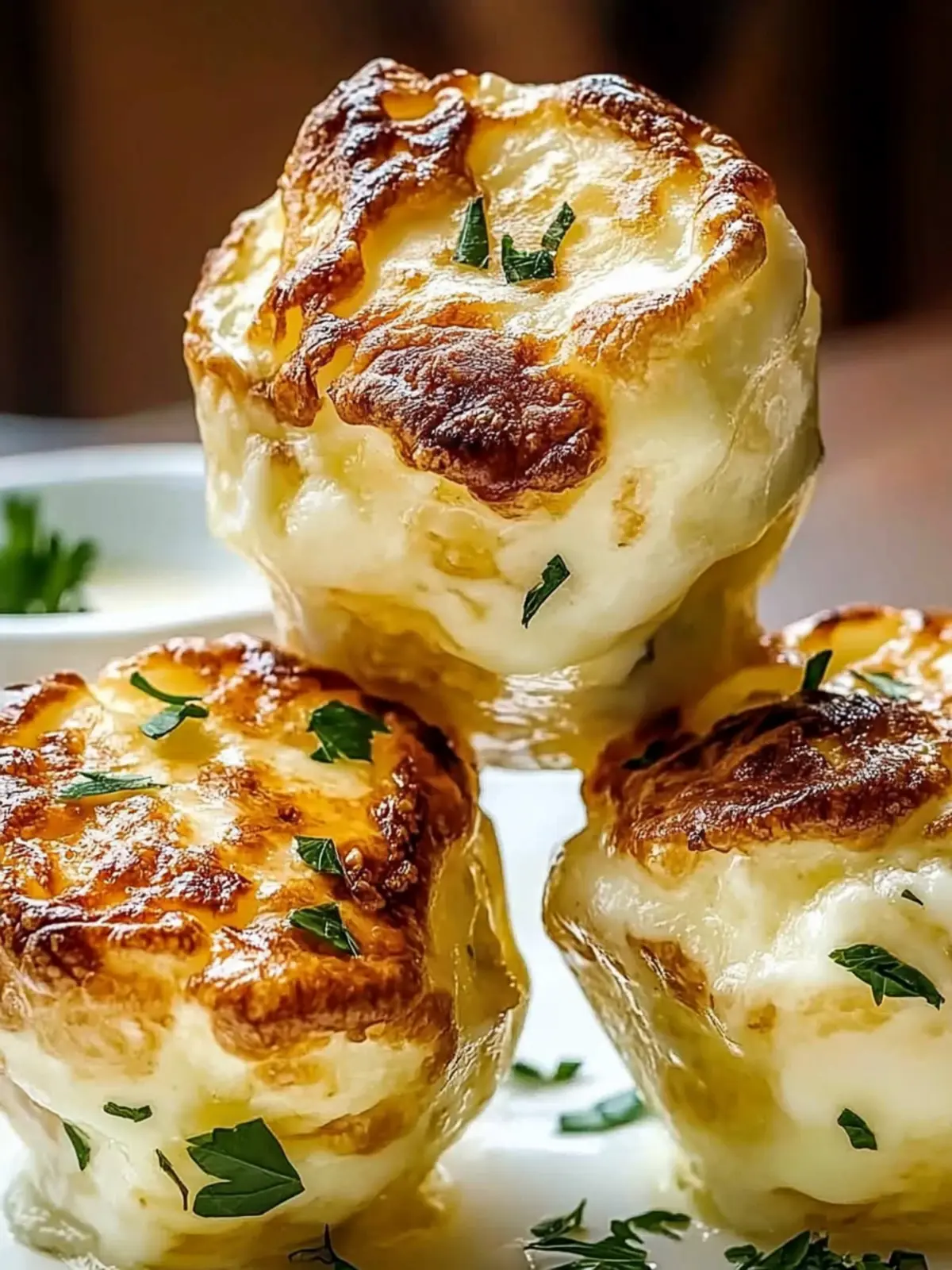 Goldene Käse Kartoffelbällchen für jeden Anlass 2 Goldene Käse Kartoffelbällchen