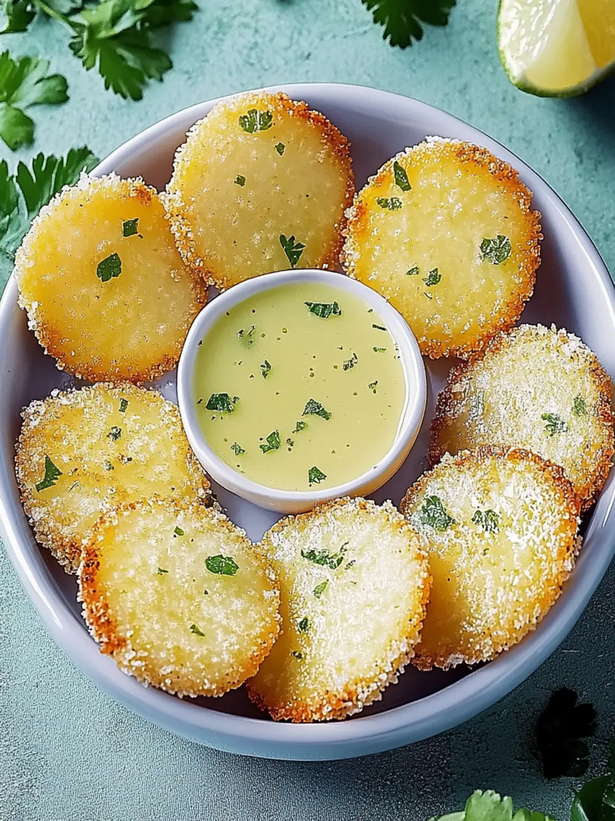 Knuspriges Airfryer Kohlrabi-Schnitzel mit Kräutern 2 Knuspriges Airfryer Kohlrabi-Schnitzel mit Kräutern