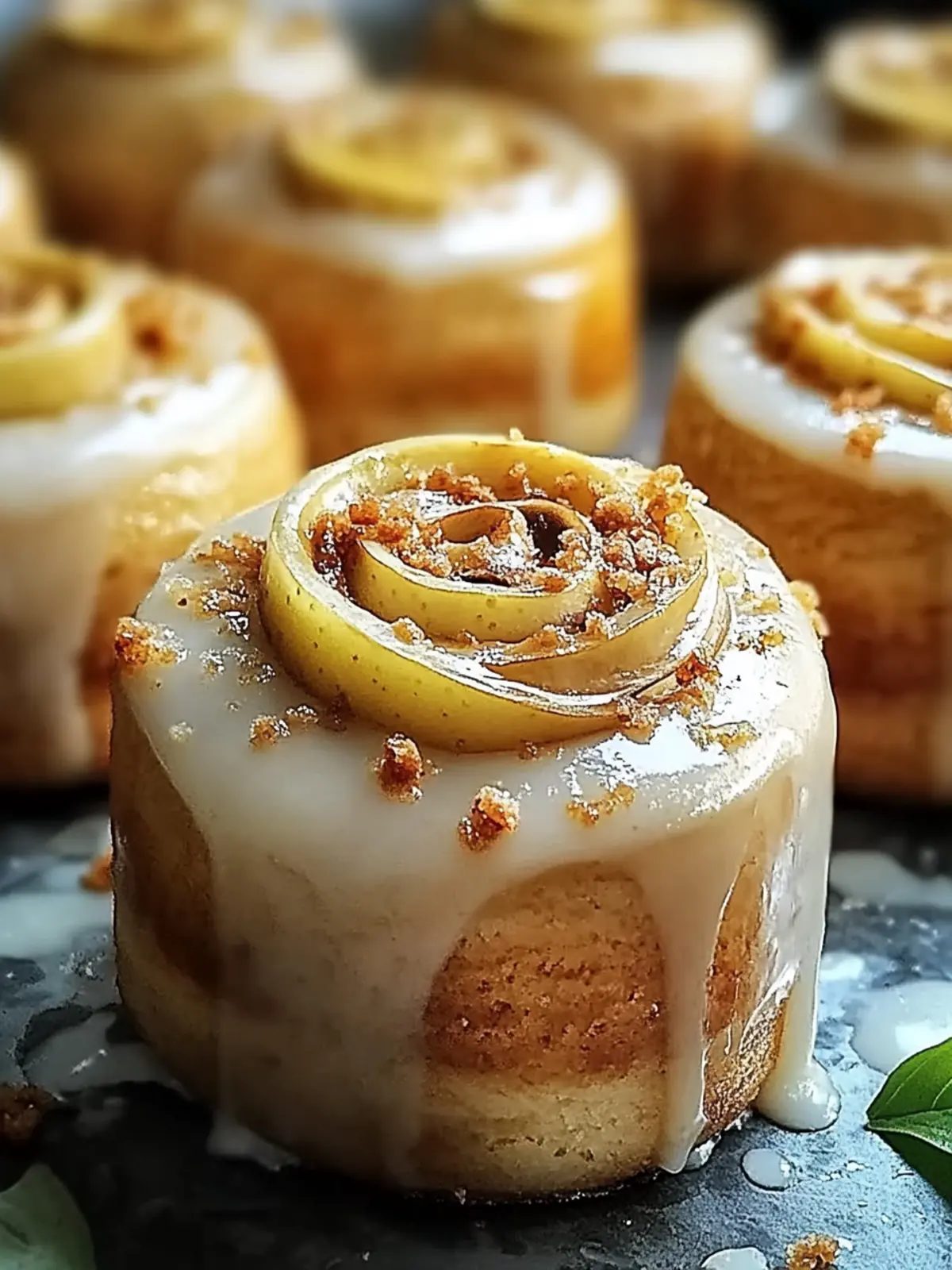 Mini Zimtschnecken Bissen für süße Snack-Momente 2 Mini Zimtschnecken Bissen