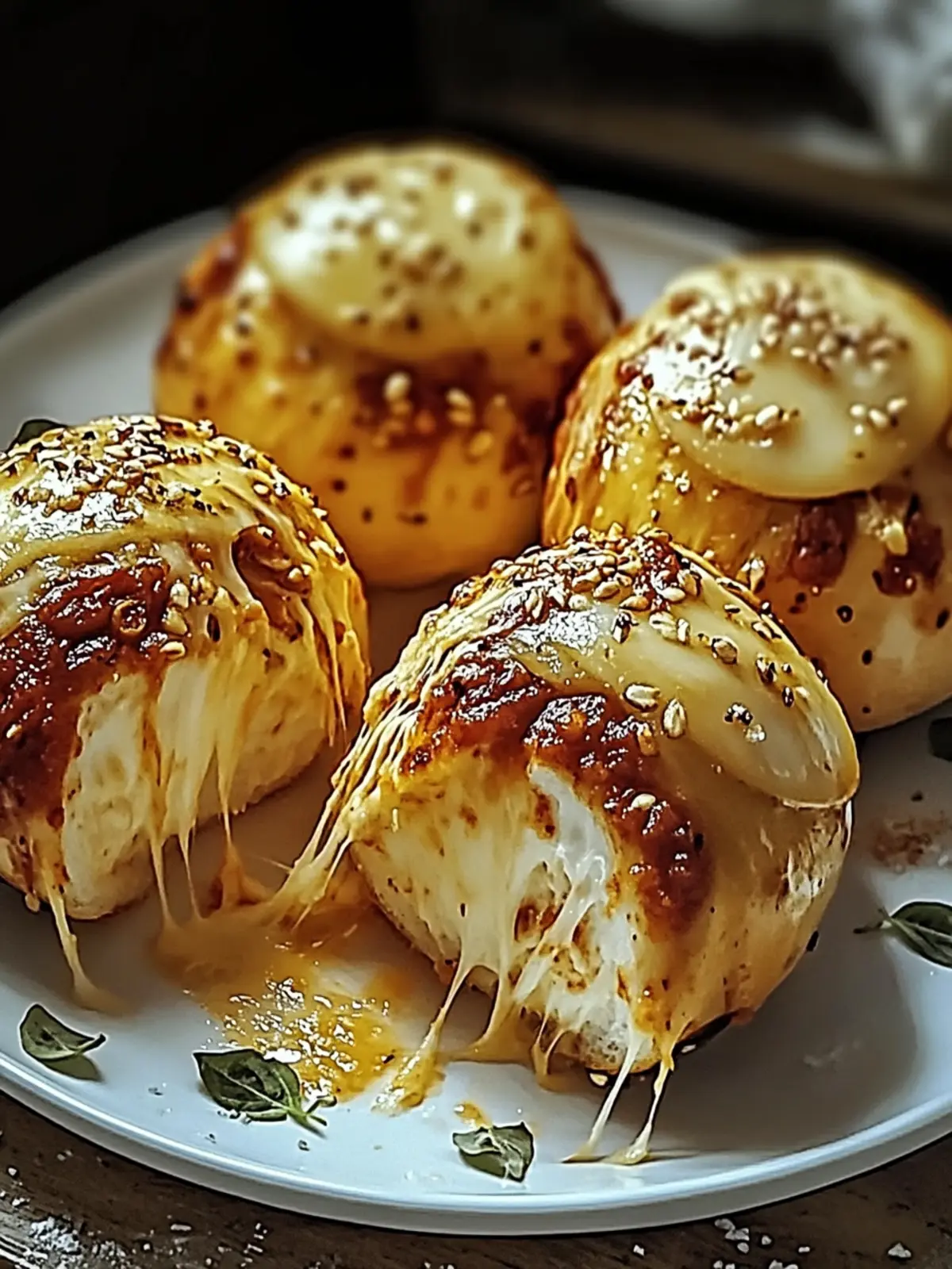 Pepperoni-Pizza-Bomben: Schnelles Snackvergnügen 5 Pepperoni-Pizza-Bomben