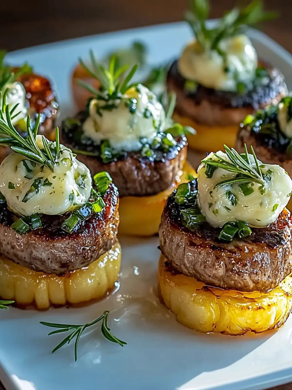 Feta-Parmesan gefüllte Datteln mit Honig genießen 4 Feta-Parmesan gefüllte Datteln mit Honig