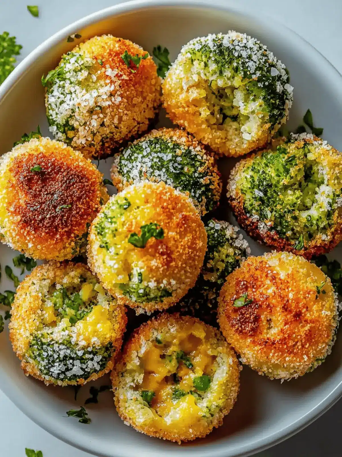Knusprige Brokkoli- und Käsenuggets für Jedermann 2 Knusprige Brokkoli- und Käsenuggets