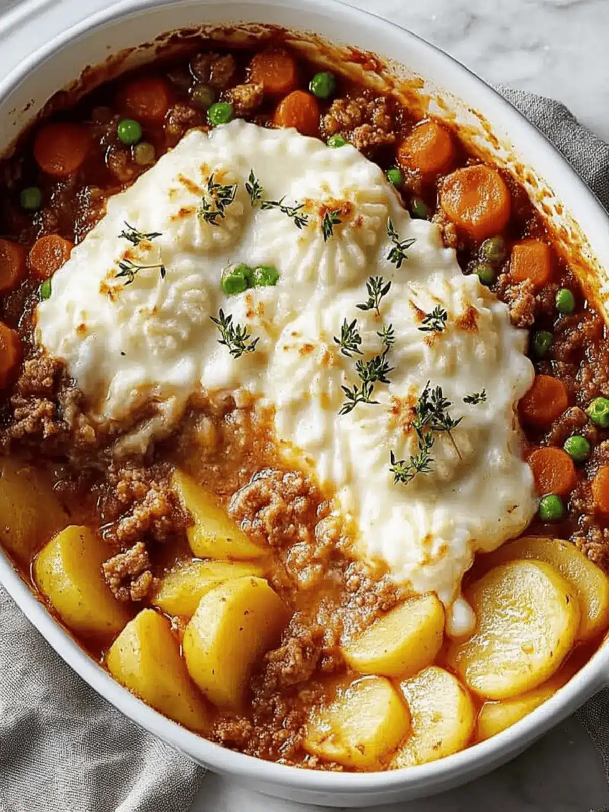 Hirtenkuchen Britischer Auflauf für gemütliche Abende 4 Hirtenkuchen Britischer Auflauf