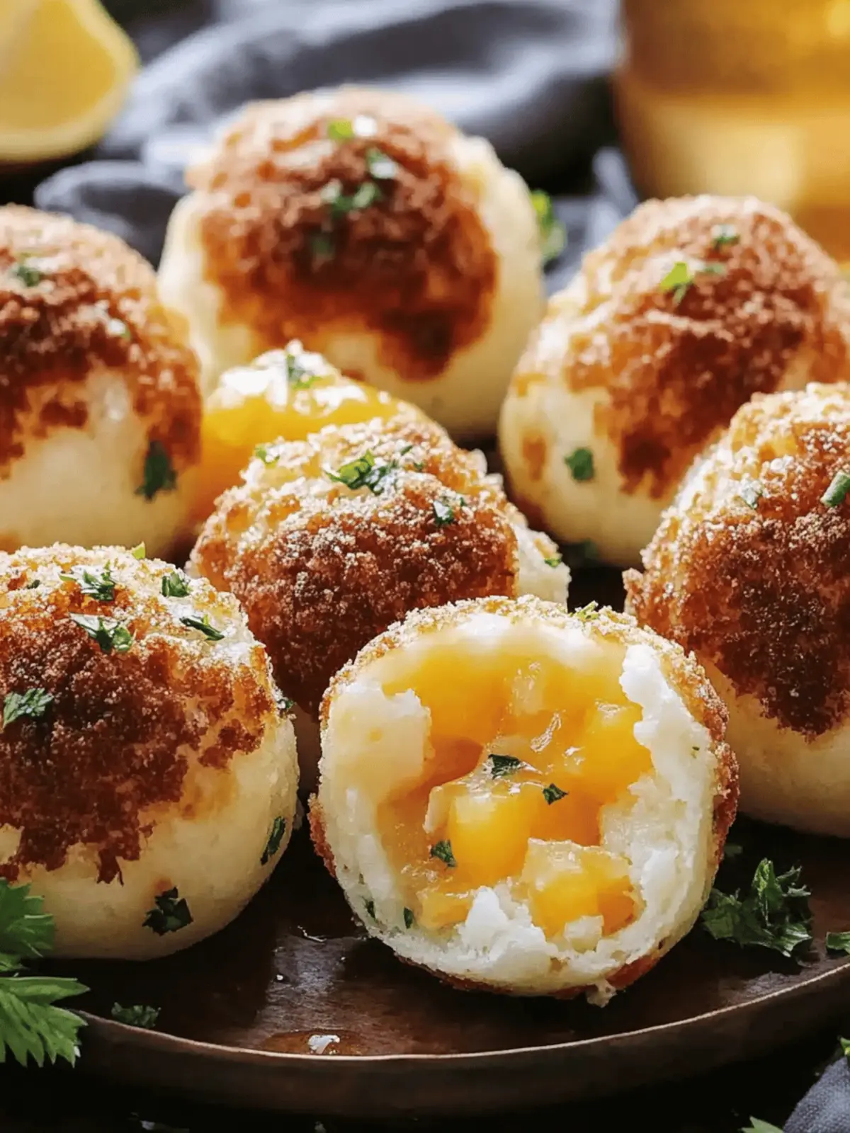 Knusprige Kartoffelpüree gefüllt mit Käse und Rindfleisch Rezept 2 Knusprige Kartoffelpüree gefüllt mit Käse und Rindfleisch Rezept