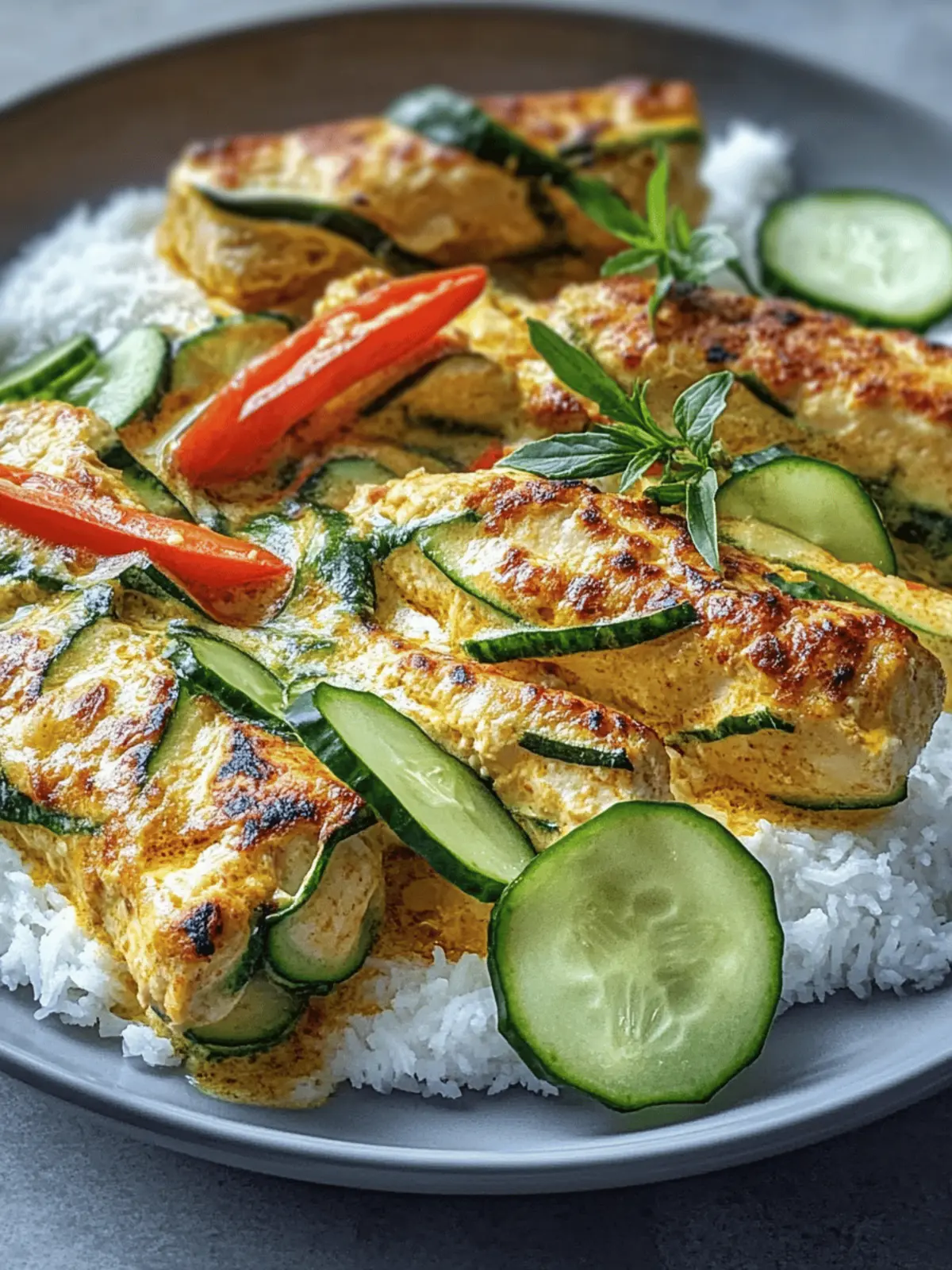 Cremige Paprika Zucchini Hühnchen für jeden Tag 3 Cremige Paprika Zucchini Hühnchen