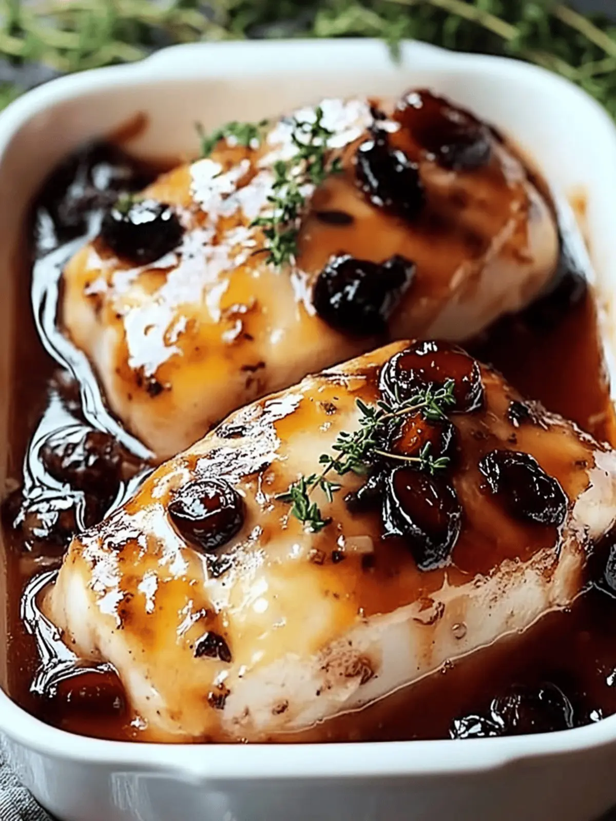 Hühnchen mit Preiselbeer-Balsamico-Glasur ganz einfach 3 Hühnchen mit Preiselbeer-Balsamico-Glasur