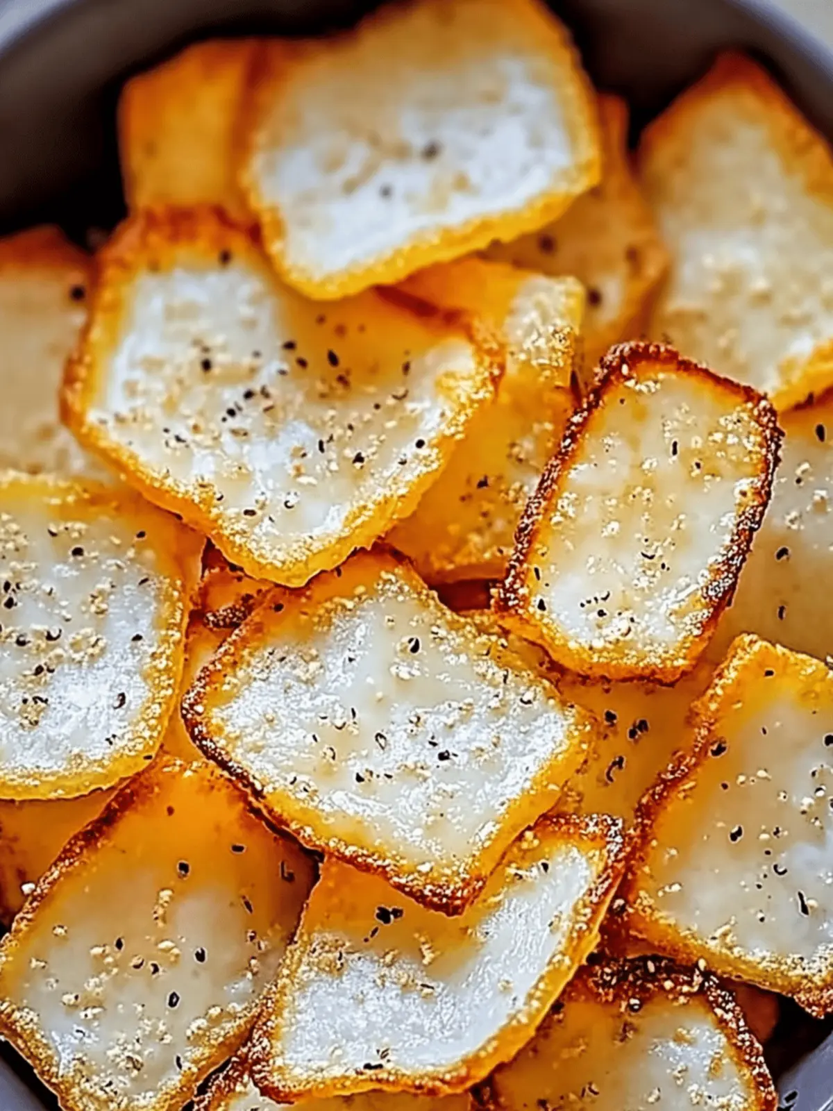 Einfache Quark-Chips: Knuspriger Snack für alle 3 Einfache Quark-Chips
