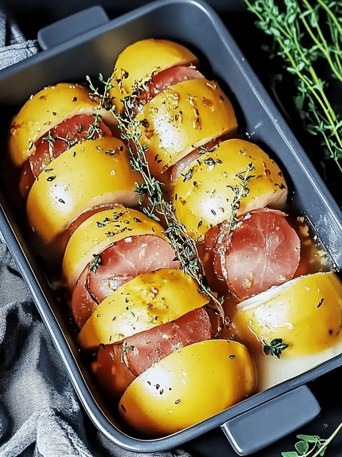 Kartoffeln in Speck gewickelt für Grillabende 3 Kartoffeln in Speck gewickelt