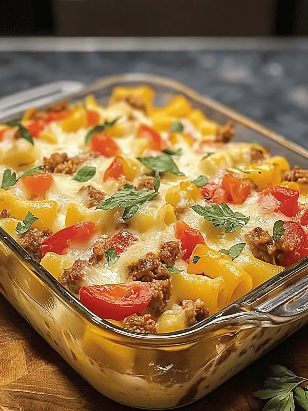 Herzhafter Cowboy Auflauf mit Rindfleisch und Bohnen 2 Cowboy Auflauf