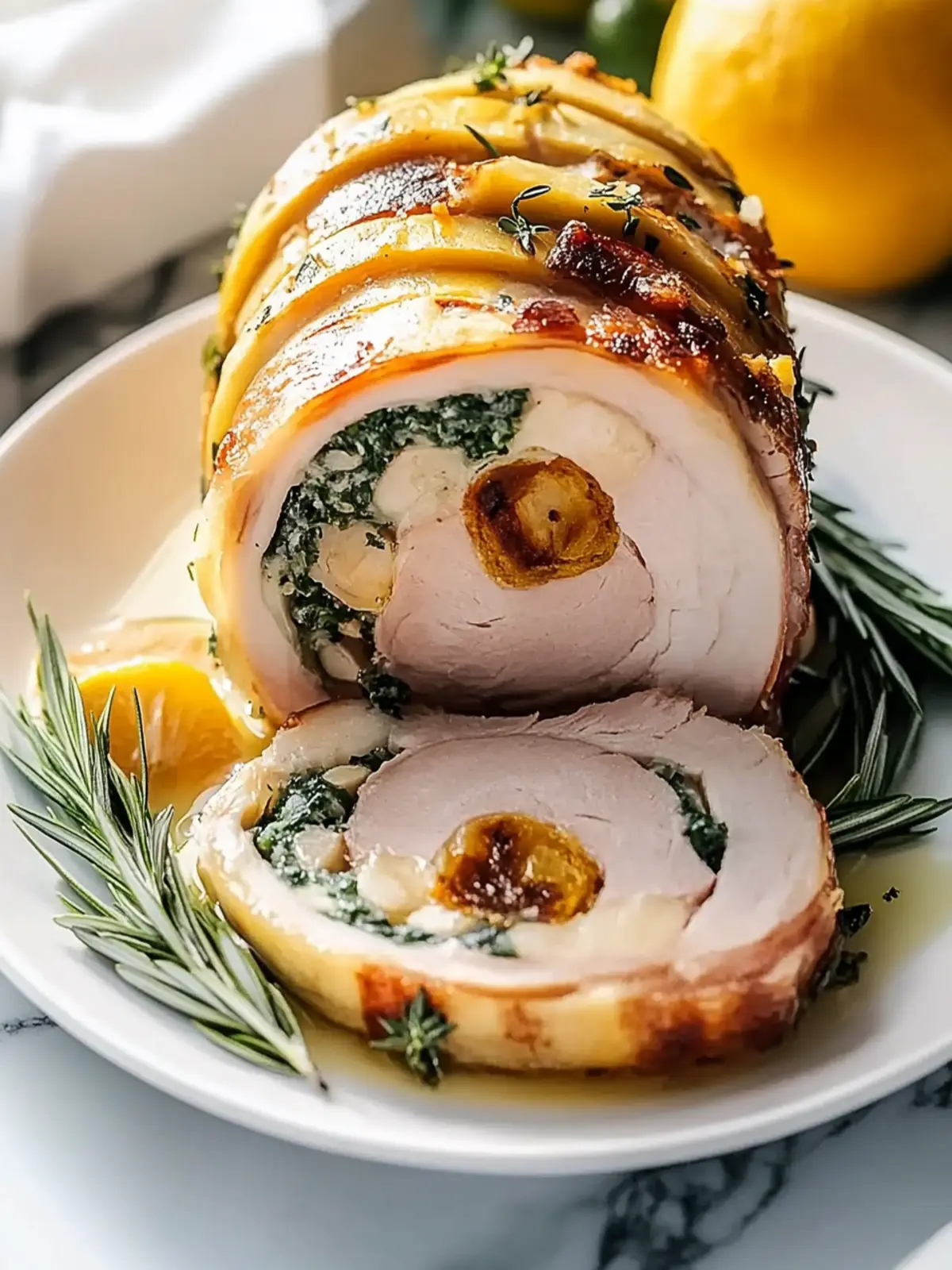 Leckeres gefülltes Schweinebraten zu Weihnachten 2 Leckeres gefülltes Schweinebraten zu Weihnachten