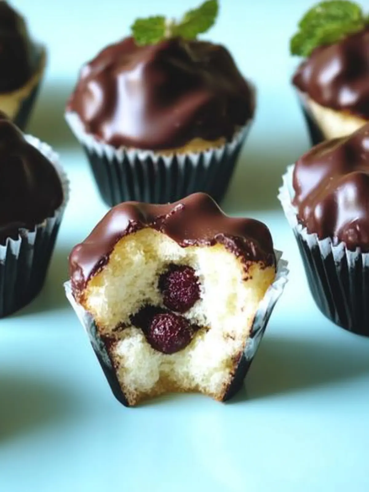 Donauwellen LECKERE Muffins zum Verlieben 5 Donauwellen LECKERE Muffins