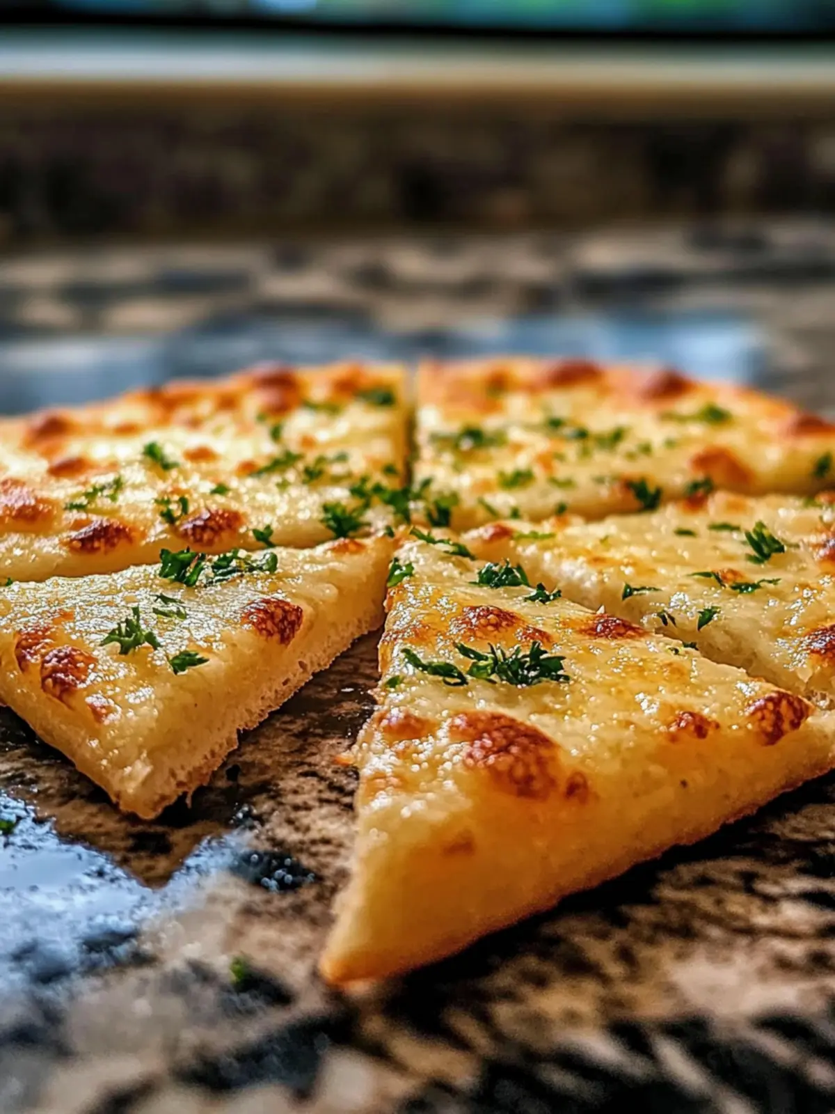 Crispy Käsetriangel mit Knoblauch- und Kräuterfüllung 4 Crispy Käsetriangel mit Knoblauch- und Kräuterfüllung