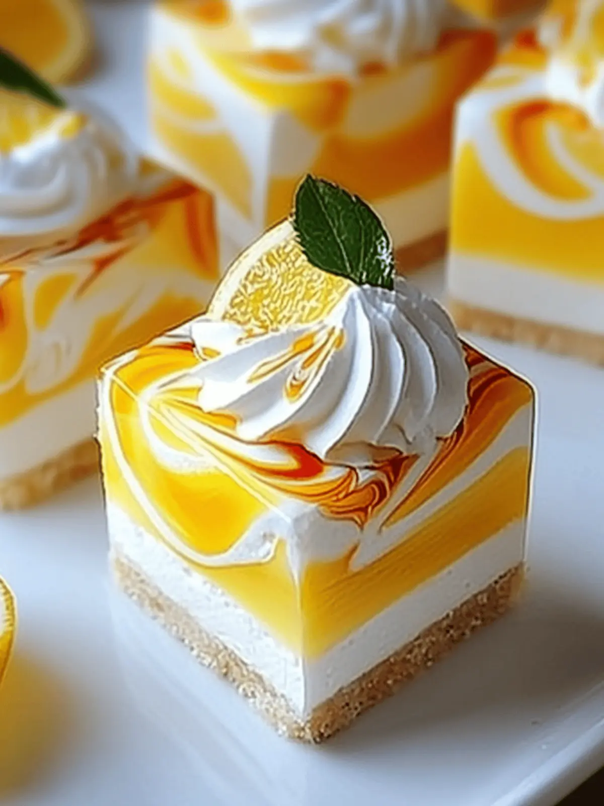 Keine-Backen Zitronen-Käsekuchen