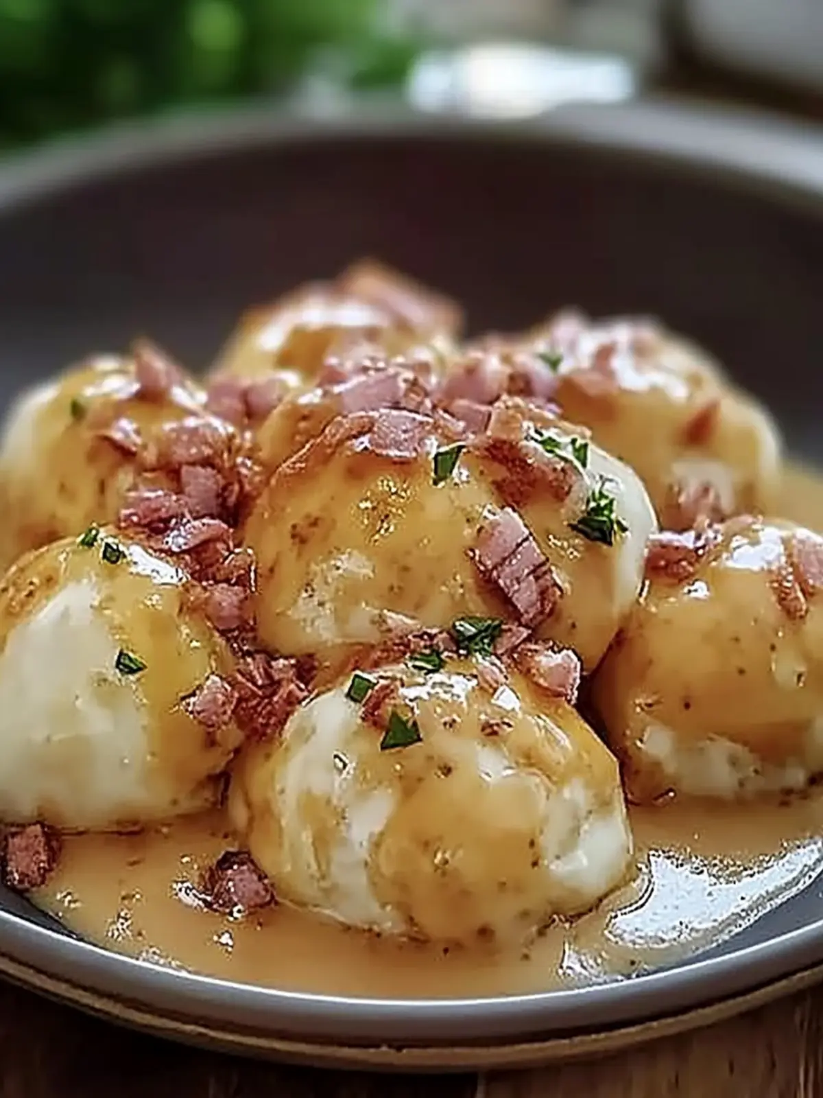 Tiroler Speckknödel: Herzhaft und traditionell genießen 2 Tiroler Speckknödel