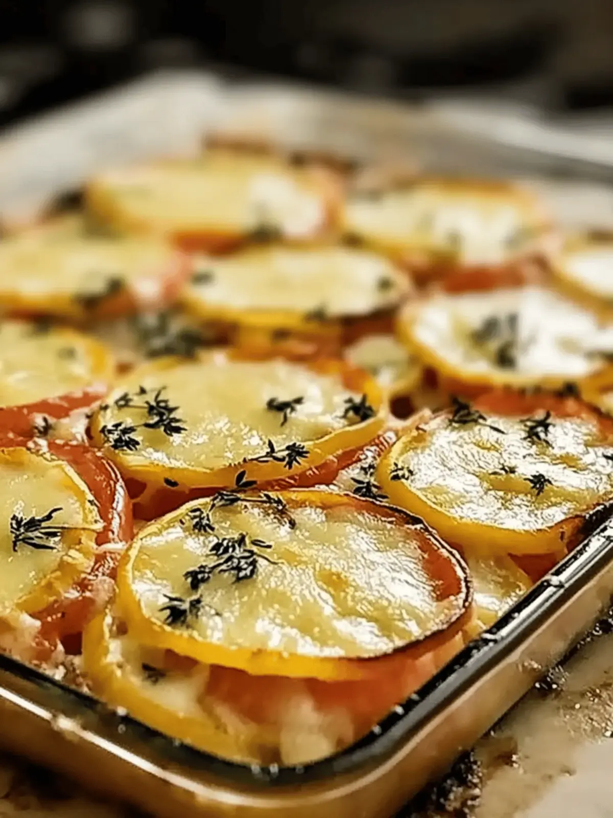 Himmlisches Parmesan-Zucchini-Tomaten-Auflauf