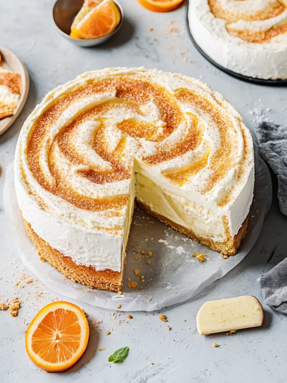 Zimtschnecken-Käsekuchen, so cremig