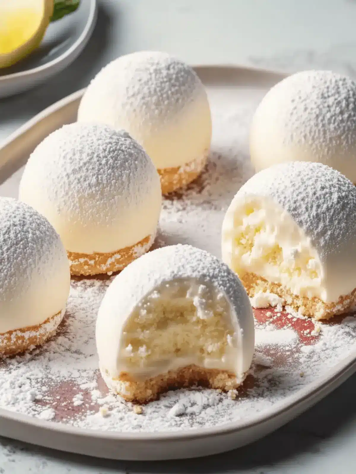 Käsekuchen-Kugeln – Leckere No-Bake Köstlichkeit 3 Käsekuchen-Kugeln