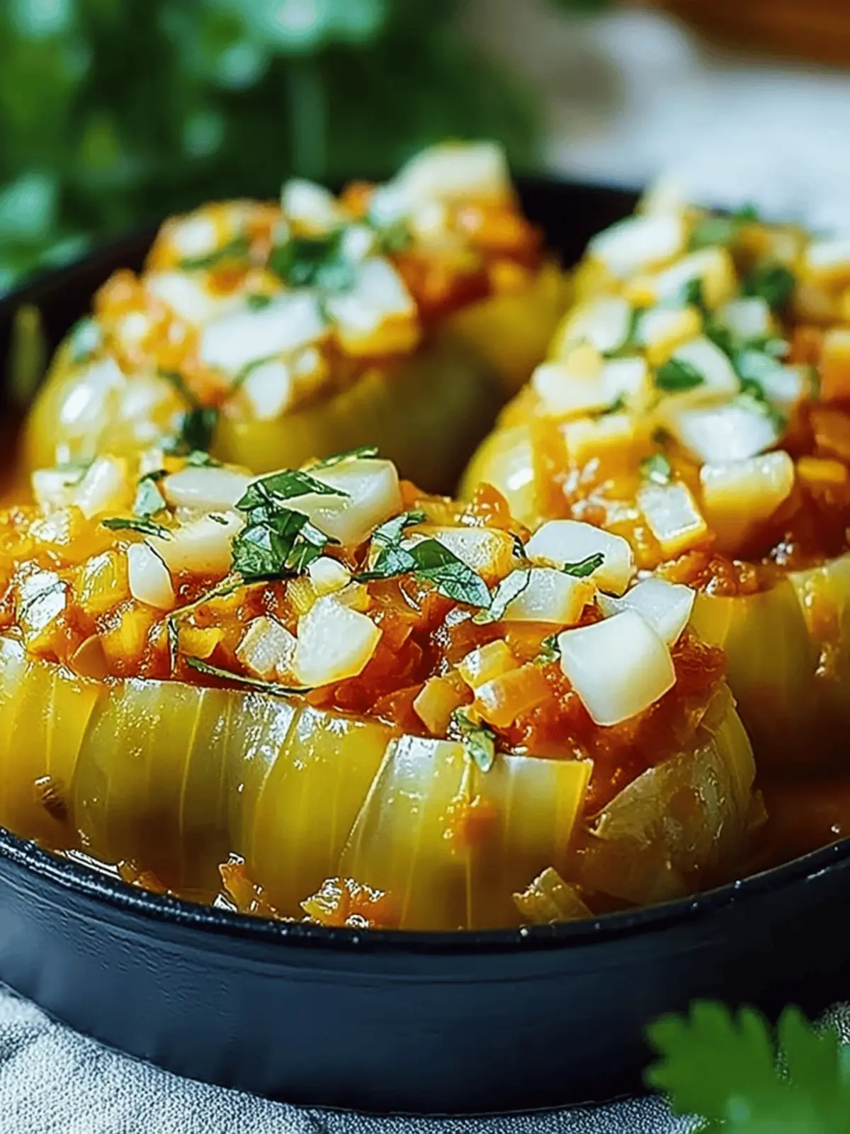 Vegetarische Kohlrouladen für ein gesundes Dinner 3 Vegetarische Kohlrouladen