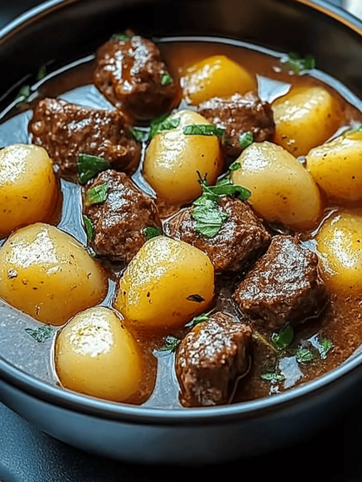 Rindfleisch Eintopf für wohlige Glücksmomente 4 Rindfleisch Eintopf