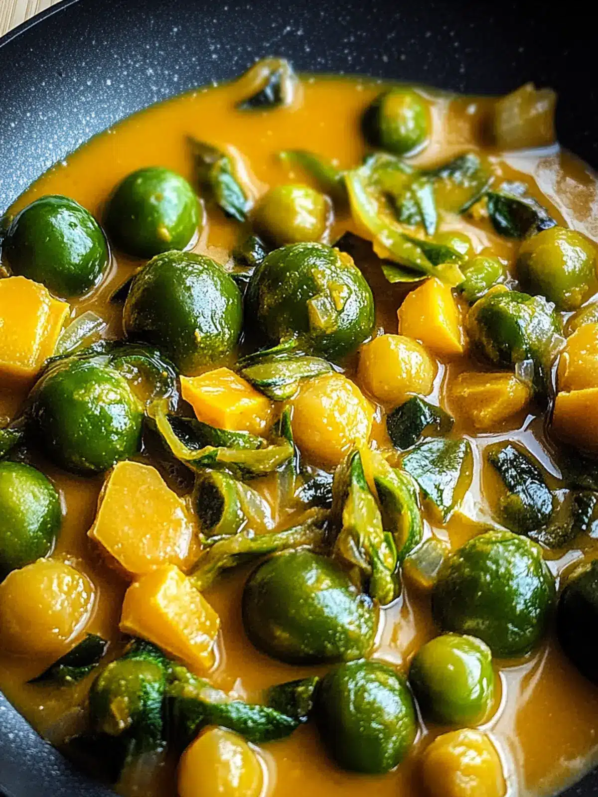 Brussels-Sprossen-Curry mit Kichererbsen für jeden Tag 2 Brussels-Sprossen-Curry mit Kichererbsen