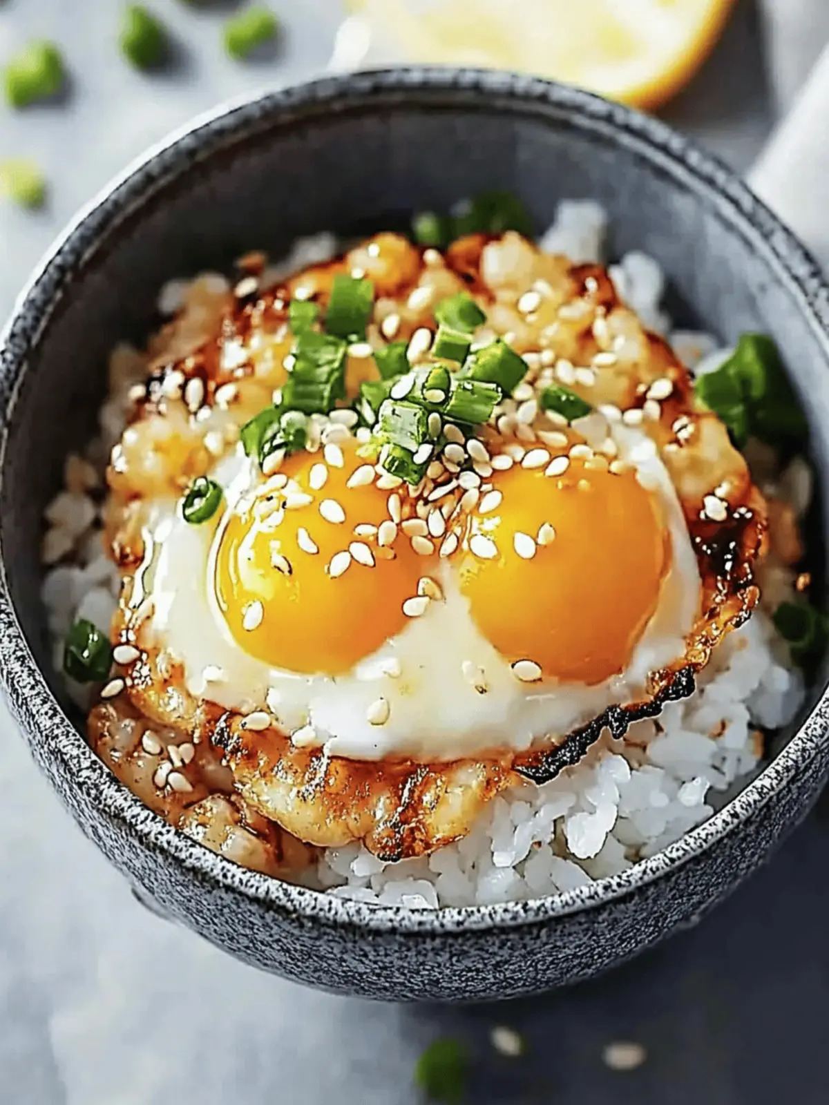 Leckeres koreanisches Eierreis