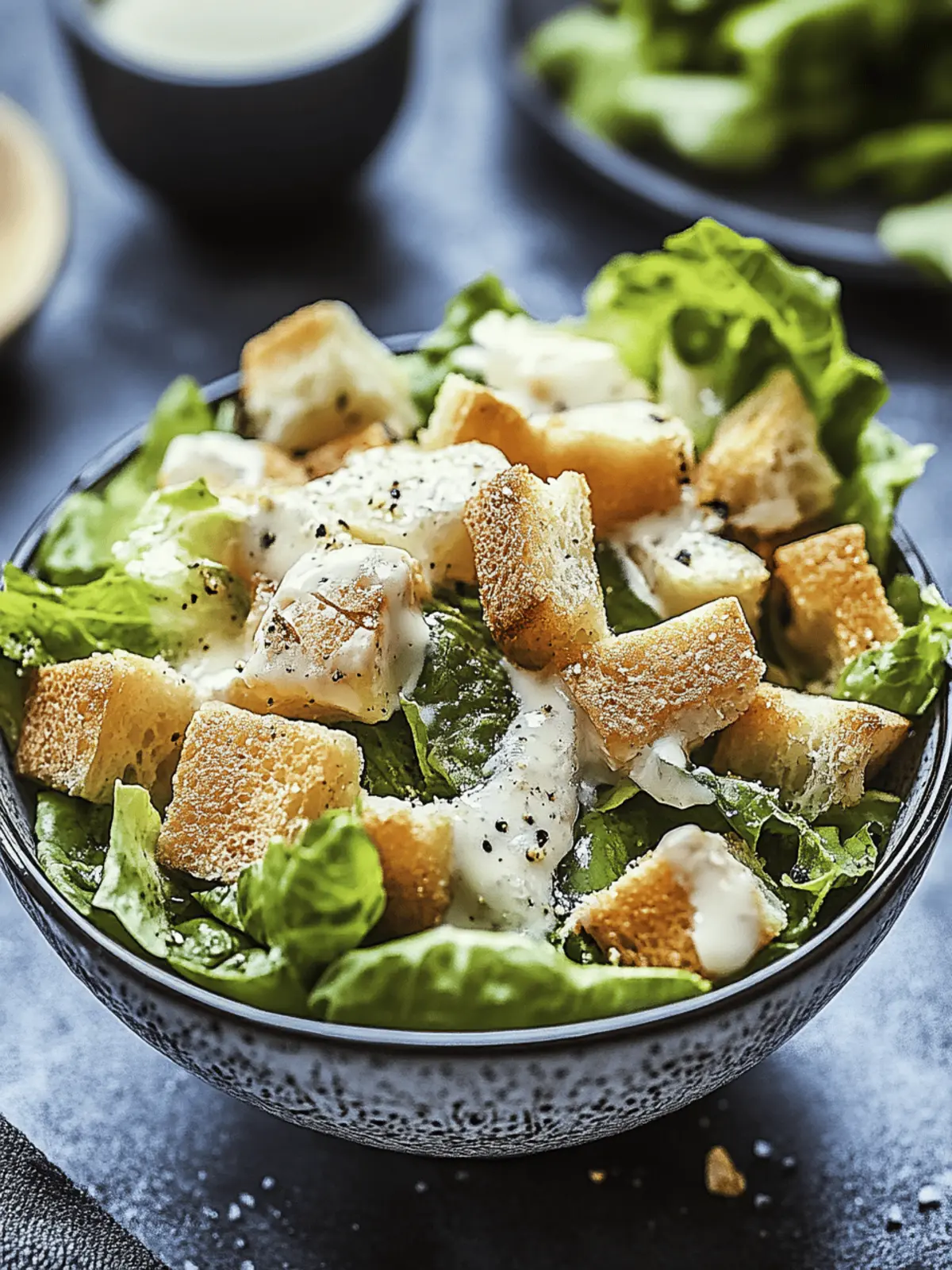 Knuspriger Caesar-Salat ganz einfach selber machen 2 Knuspriger Caesar-Salat