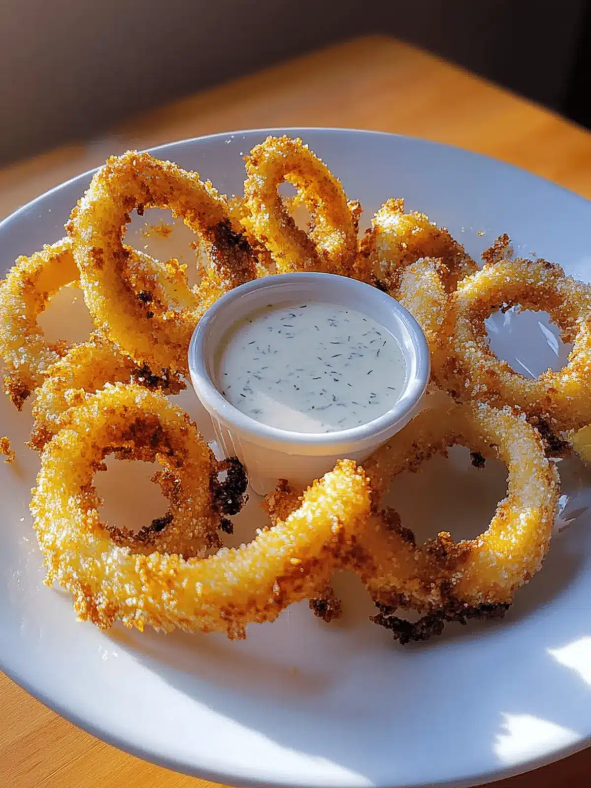 Luftfritteuse Zwiebelringe: Krosse Genussmomente 2 Luftfritteuse Zwiebelringe