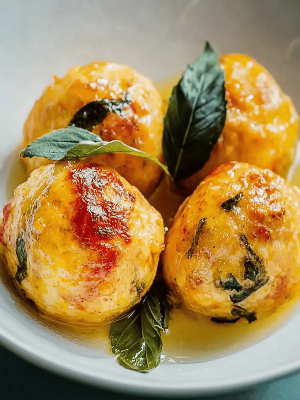 Kürbisseurspeisen mit Salbeibutter