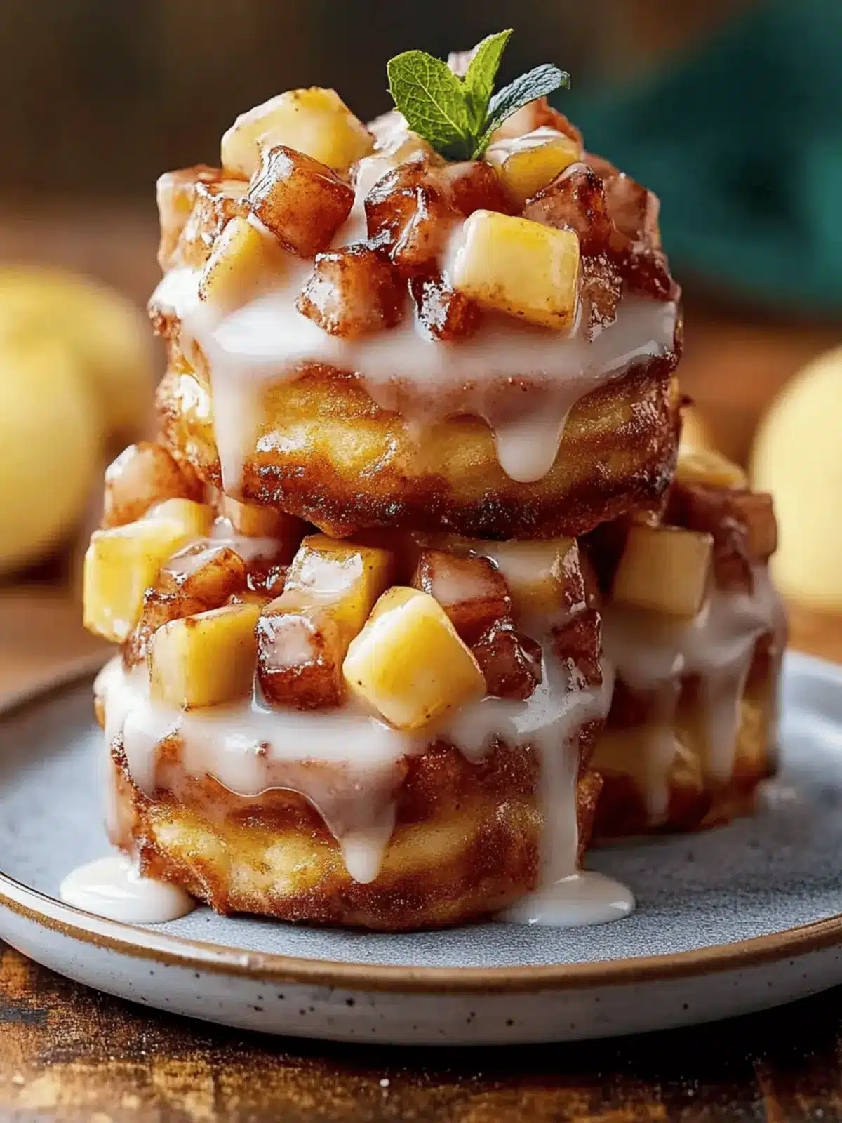 Apfel-Zimt-Schnecken vom Backblech
