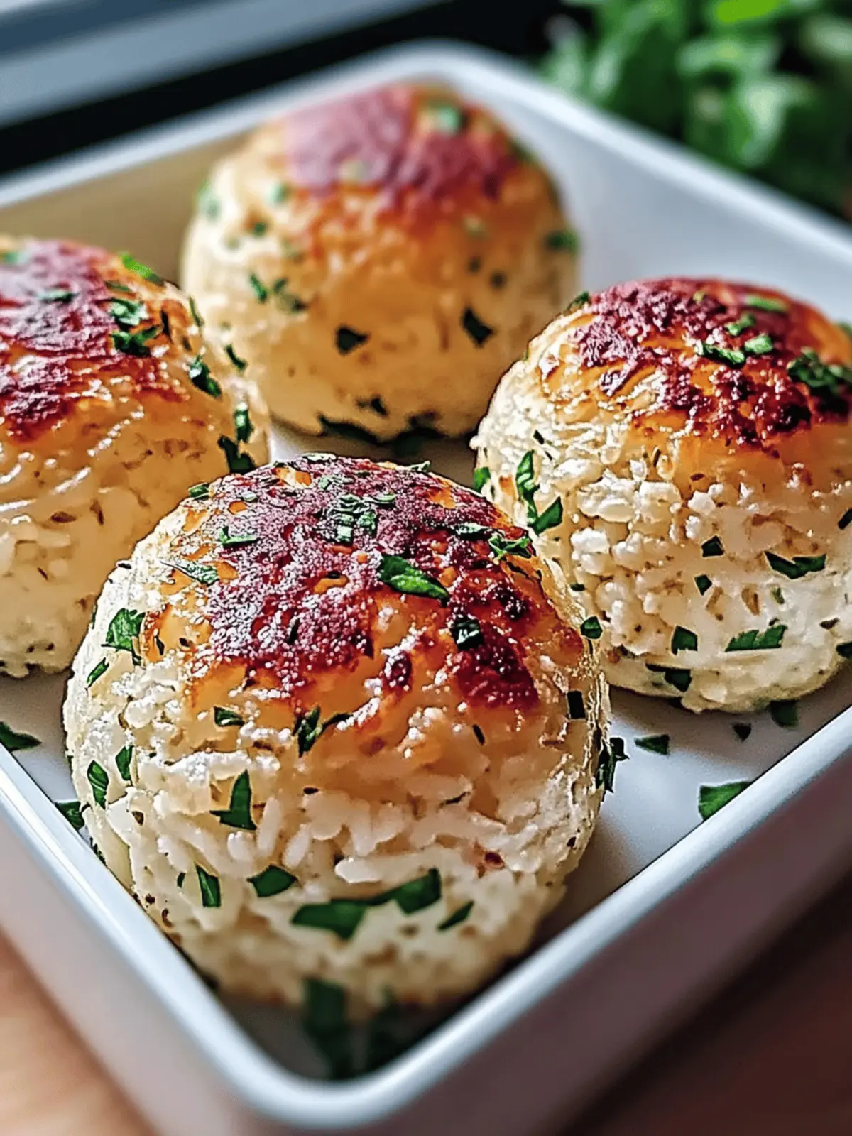 Reisbällchen: Perfekte asiatische Snacks für jeden Anlass 2 Reisbällchen