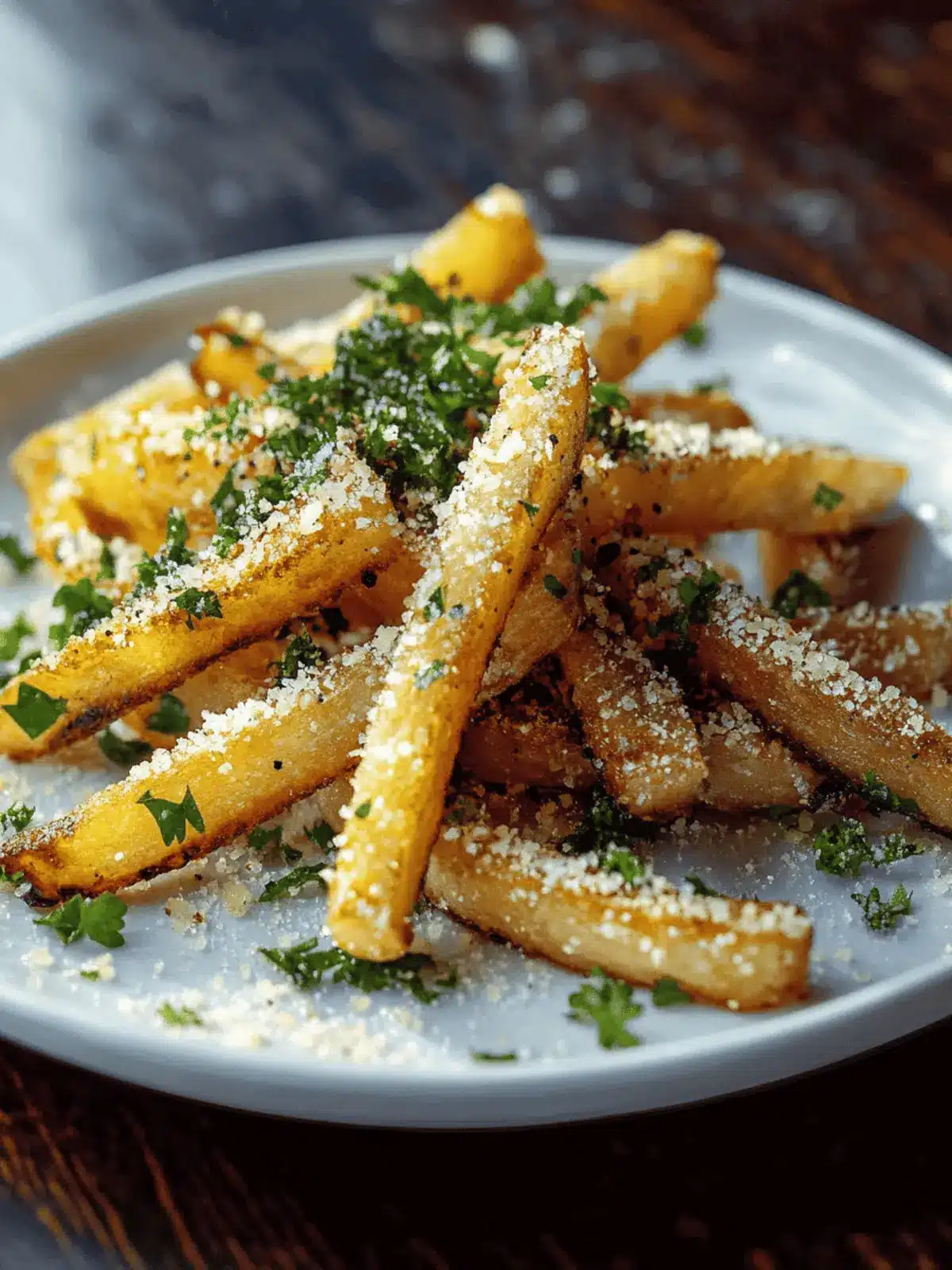 Kohlrabi-Pommes mit Knoblauch und Parmesan Rezept 2 Kohlrabi-Pommes mit Knoblauch und Parmesan