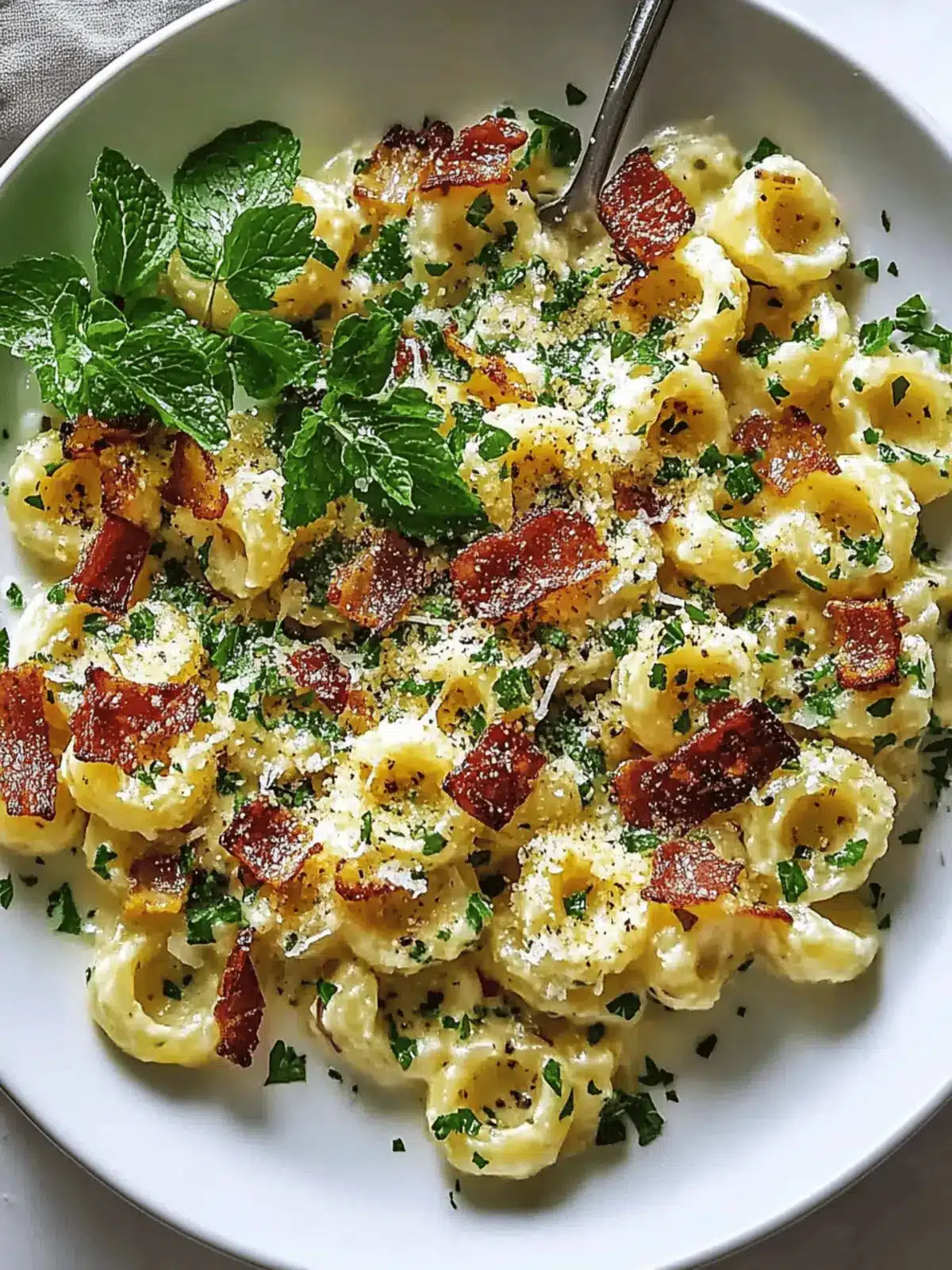 Spätzle Carbonara mit knusprigem Speck – Komfort pur 3 Spätzle Carbonara mit knusprigem Speck