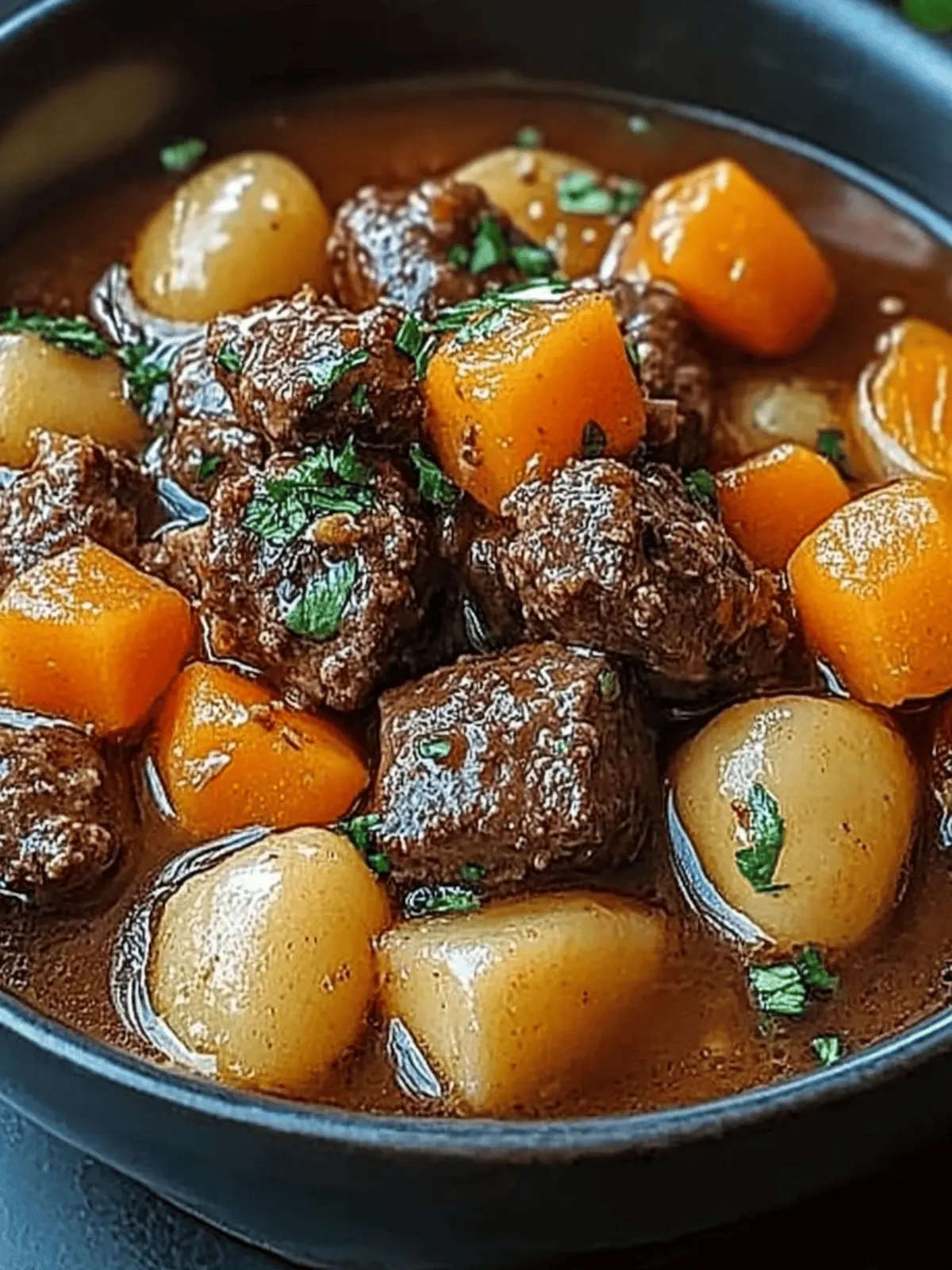 Rindfleisch Eintopf für wohlige Glücksmomente 3 Rindfleisch Eintopf