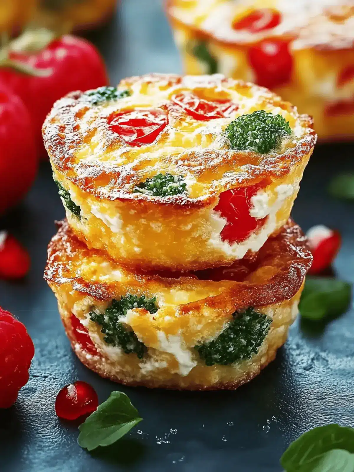 Mini-Quiches mit Gemüse – Schnell und Vielfalt pur 4 Mini-Quiches mit Gemüse