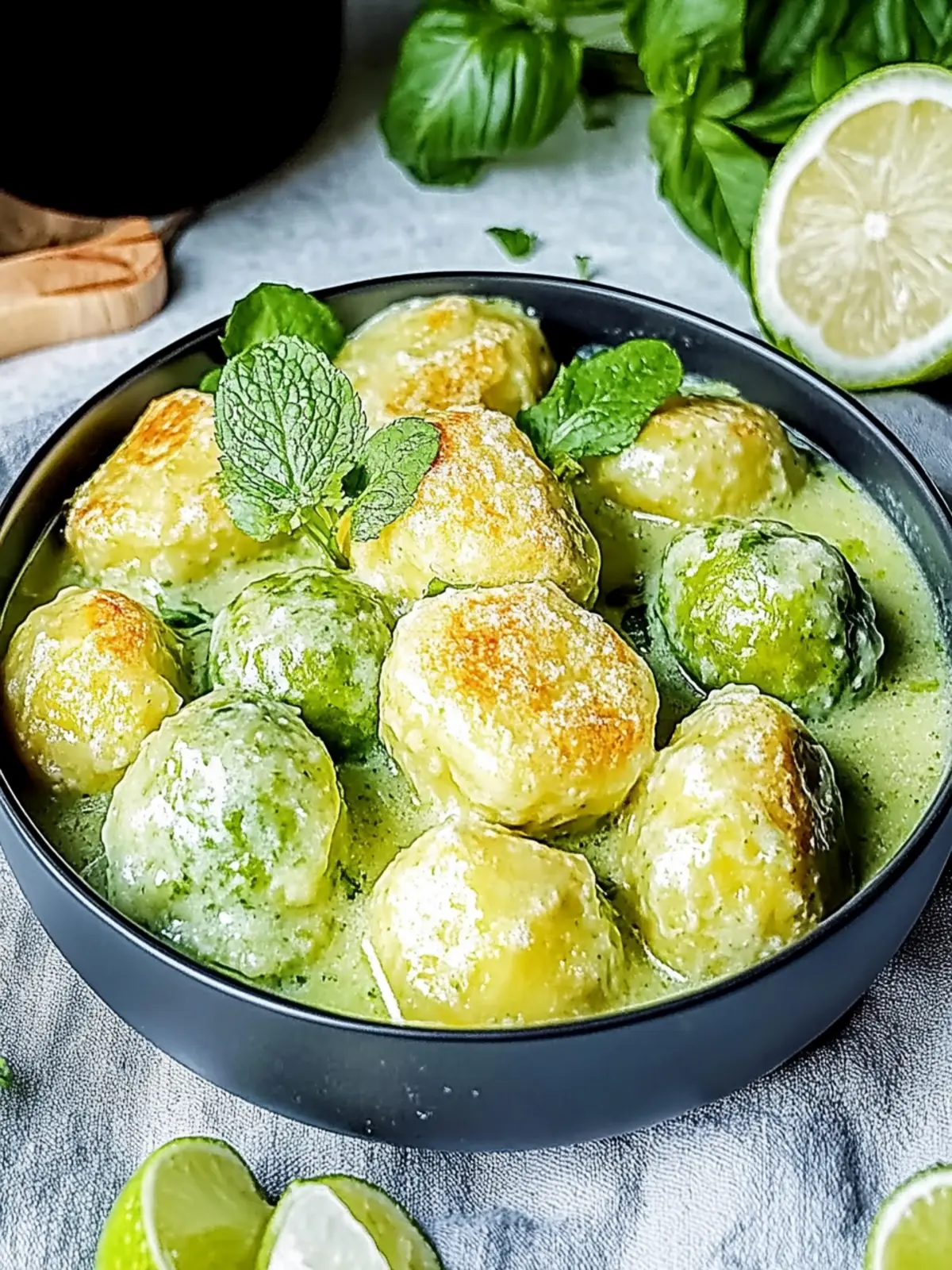 Rosenkohl in einer Frischkäse- und Senfsauce für Gourmets