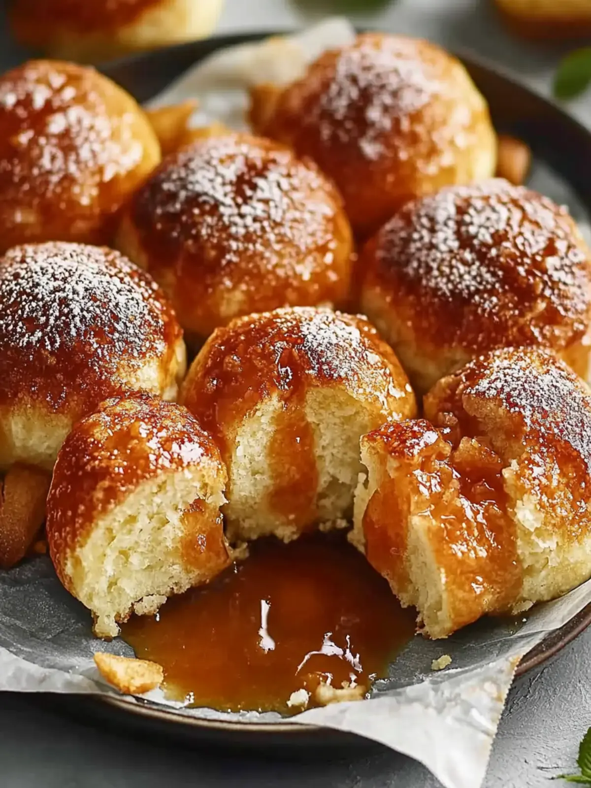 Leckere Karamell-Apfelkuchen-Bomben für den Herbst 2 Leckere Karamell-Apfelkuchen-Bomben
