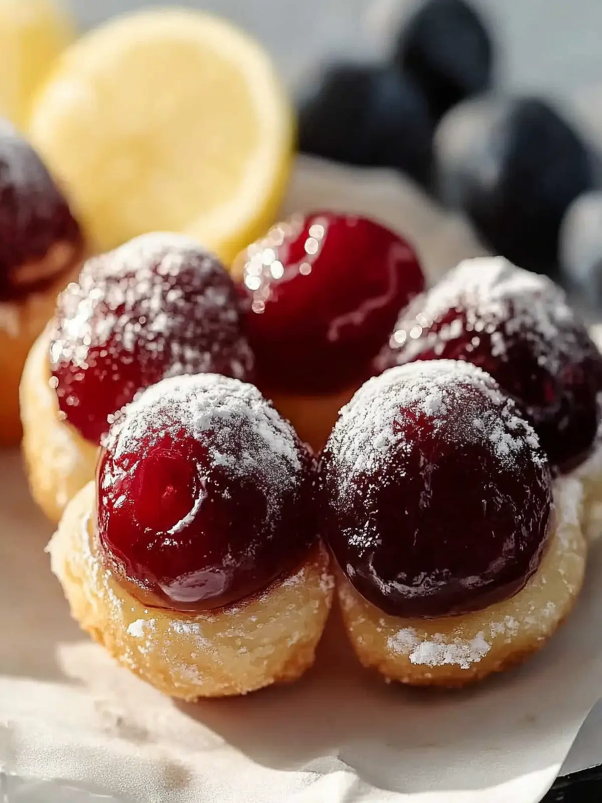 Kirschkuchen Bissen: Fruchtige Mini-Desserts für Jeden 3 Kirschkuchen Bissen