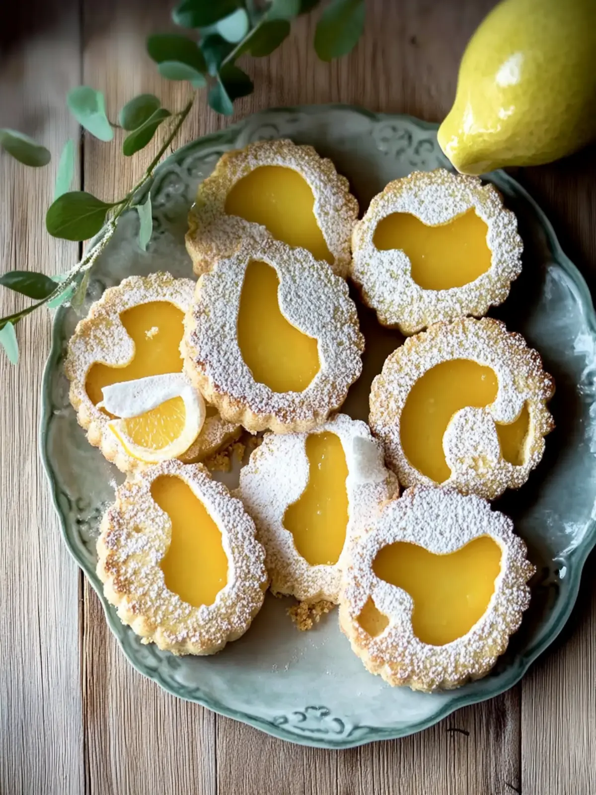 Leckere Zitronenkekse mit frischem Lemoncurd 5 Leckere Zitronenkekse