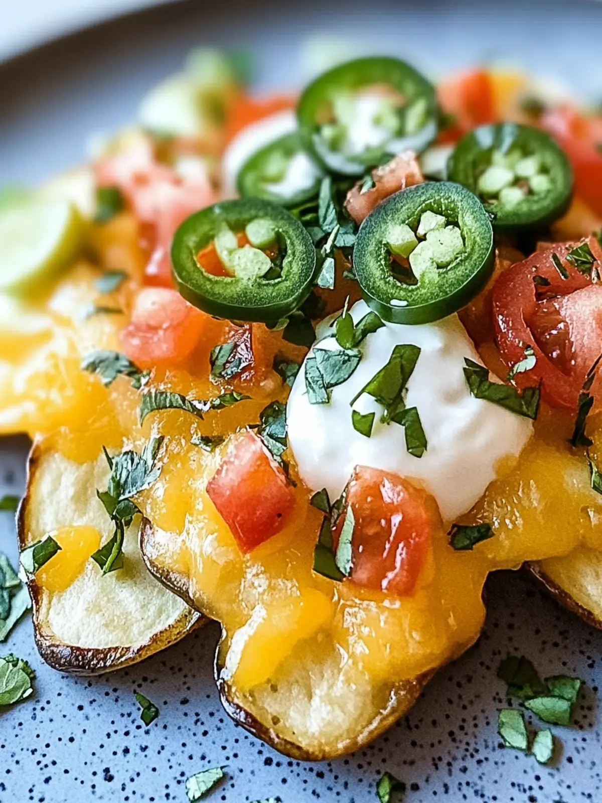 Vegetarische irische Nachos für gesunde Snacks 3 Vegetarische irische Nachos für gesunde Snacks